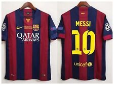 Camiseta Lionel Messi #10 FC Barcelona local 2014/2015 Champions League, usado segunda mano  Argentina 