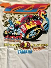 Camiseta vintage años 90 Yamaha YZF 600 Jamie Jame carreras de motocicletas campeonato XL segunda mano  Embacar hacia Argentina