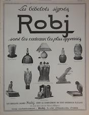 1926 FASHION BIBELOTS ROBJ PORCELAIN BRULE PERFUME PRESS ADVERTISEMENT for sale  Shipping to South Africa