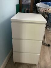 Two white malm for sale  STAFFORD