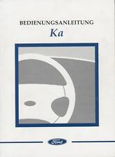 FORD   KA    Bedienungsanleitung  1996 Betriebsanleitung Handbuch Bordbuch    BA comprar usado  Enviando para Brazil