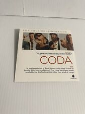 CODA FYC DVD Apple Películas Originales 2021  segunda mano  Embacar hacia Argentina