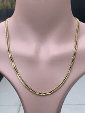 ￼9ct gold fine heavy large necklace chain 8.9 grams for sale  Shipping to South Africa