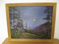 Oil painting moonlight for sale  Madison