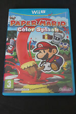 PAPER MARIO COLOR SPLASH NINTENDO WII U PAL ESPAÑA LEER DECSRIPCIÓN comprar usado  Enviando para Brazil