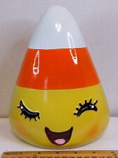 Halloween Candy Corn Cute Face Resin Figurine Statue Prop 8.25" , used for sale  Shipping to South Africa