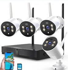 Used, 5G Kit 6026HEC -XMW HD Wireless 1080P NVR Security 4 Camera System New for sale  Shipping to South Africa