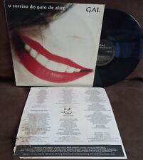 GAL COSTA LP O SORRISO DO GATO DE ALICE com inserção 93' BOSSA BRASIL MUITO BOM ESTADO JORGE BEN comprar usado  Brasil 