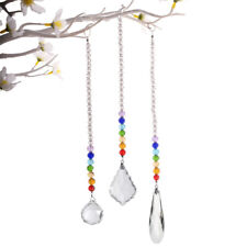 Używany, Butterfly Colorful Crystals Ball Prisms Suncatcher Beads Chandelier Lamps Chain na sprzedaż  Wysyłka do Poland