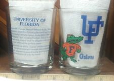 UNIVERSITY OF FLORIDA GATORS UF Alumni Colecionável BP Óleo Lowball Rocks Vidro x2 comprar usado  Enviando para Brazil