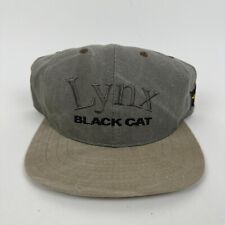 Boné de golfe vintage lince headwear preto ferro gato boné alça ajustável comprar usado  Enviando para Brazil