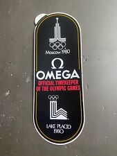 Omega Adesivo, Olimpíadas, Adesivo Vintage Novo Estoque Antigo Sem Uso comprar usado  Enviando para Brazil