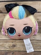 Boneca de Pelúcia LOL Surprise BB Face Bed Pillow 2020 MGA Bow Blonde 80’s Remix 12x12" comprar usado  Enviando para Brazil