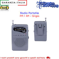 Radio portatile grigia usato  Napoli