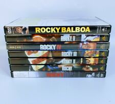 Coleção de DVD Rocky (1, 2, 3, 4, 5, Balboa) Sylvester Stallone I II III IV V comprar usado  Enviando para Brazil