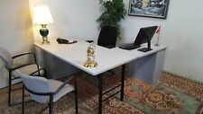 l shaped haworth desk for sale  New Market