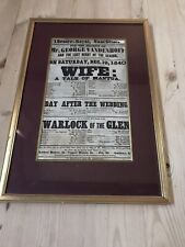 original theatre poster for sale  LEOMINSTER