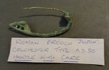 Detector de metais da era romana por volta de 80 dC encontrar - Broche tipo golfinho Colchester comprar usado  Enviando para Brazil