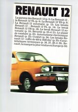 Brochure voiture renault d'occasion  Blois