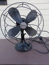 VINTAGE ANTIQUE DELCO METAL BLADED 3 SPEED OSCILLATING CAGE FAN MODEL 1500 WORKS for sale  Shipping to South Africa