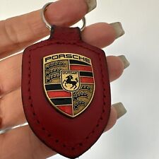 Porsche red leather for sale  SALISBURY