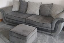 Dfs grey seater for sale  WISBECH