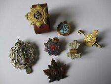 Military badges canada for sale  MATLOCK