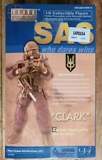 ELITE FORCE 1/6 SCALE FIGURE “SAS CLARK" WITH CUSTOM FACE EXPRESSION.  for sale  MARGATE