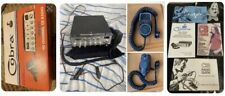 Cobra 148 GTL CB Radio w/ Wires & Mic Speaker Block Mounted Manuals Book Box for sale  Shipping to Canada