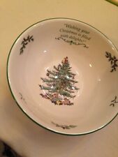 Spode christmas bowl for sale  LEICESTER