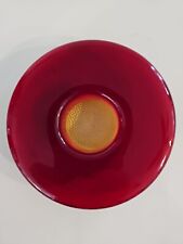 Iittala Finland Nappi Art Glass Amberina Tea Light Candle Holder Markku Salo for sale  Shipping to South Africa