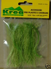 Fibra verde per canneto per plastci o diorami tutte le scale - Krea 111, usado comprar usado  Enviando para Brazil