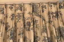 Sanderson toile curtains for sale  MILTON KEYNES