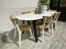 Ikea oval dining for sale  LUTTERWORTH