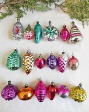 Christmas Glass Ornaments Xmas tree Decoration Vintage USSR for sale  Shipping to South Africa