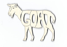 Goat laser cut for sale  Springwater