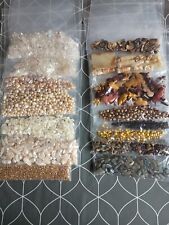 Bags assorted beads for sale  WANTAGE