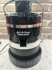 Extractor exprimidor eléctrico Jack LaLanne's CL-003AP pulpa de jugo negro  segunda mano  Embacar hacia Mexico