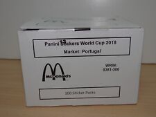 Panini Copa do Mundo Caixa de Pacotes Selada Rússia 2018 - 100 Pacotes Promocionais - McDonald’s, usado comprar usado  Enviando para Brazil