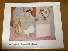 Matisse theinattentive reader for sale  PENTRAETH