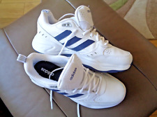 Adidas white trainers for sale  LEEDS