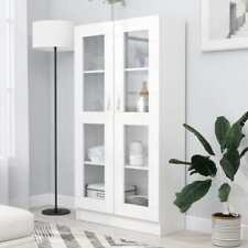 Armoire vitrine blanc d'occasion  France