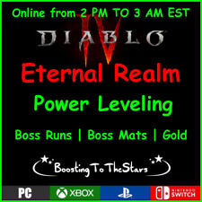 Diablo 4 D4 ⭐Reino Eterno⭐ Nivelamento de Poder de Aumentação Gold Varshan Beast In Ice comprar usado  Enviando para Brazil
