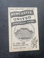 1956 football programme for sale  HOLMFIRTH