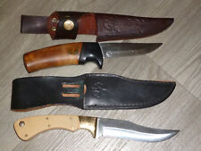 2x KNIVES OUTDOOR BAKER SOLINGEN GERMANY KNIVES, BRIGHT NORWAY LAMINATED for sale  Shipping to South Africa