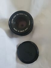 Canon lens 50mm for sale  TONBRIDGE