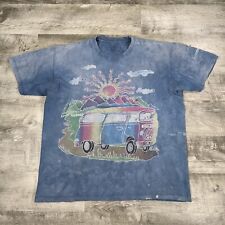 Camiseta The Mountain Para Hombre Grande Azul Tie Dye Años 90 Hippie Van Art Boho Van Life segunda mano  Embacar hacia Mexico