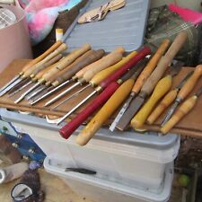 Woodturning chisels tools for sale  Shipping to Ireland