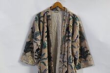 Vestido maxi longo de banho e chuveiro multi safári veludo quimono roupões indianos feitos à mão comprar usado  Enviando para Brazil