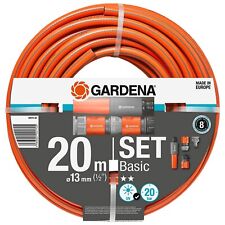 Gardena Gardening Plant Water 20m Basic Hose Pipe Tube Uv Proof Sprayer Set for sale  Shipping to South Africa